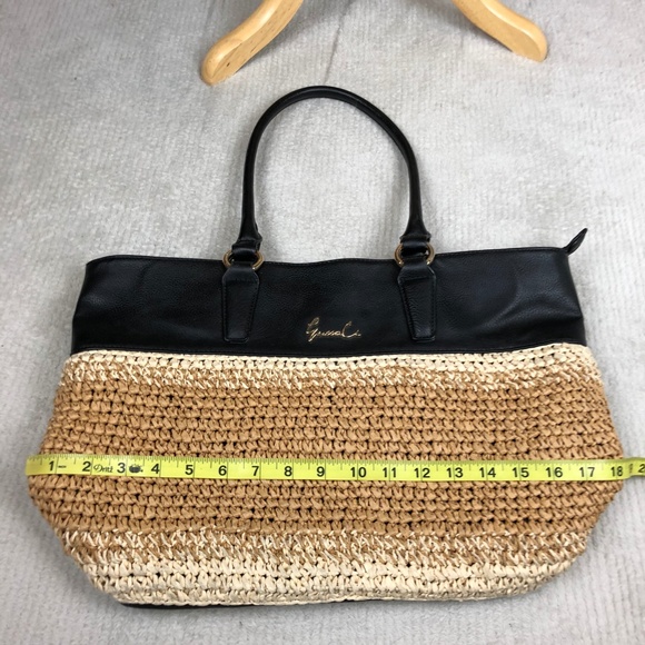 Gusacci purse woven straw hand bag - Picture 6 of 8